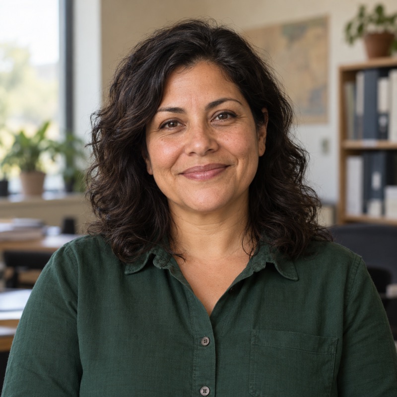 Maria Torres, representante ficticia.